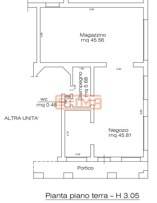 Negozio in , Treviso, {3} - Planimetria 1