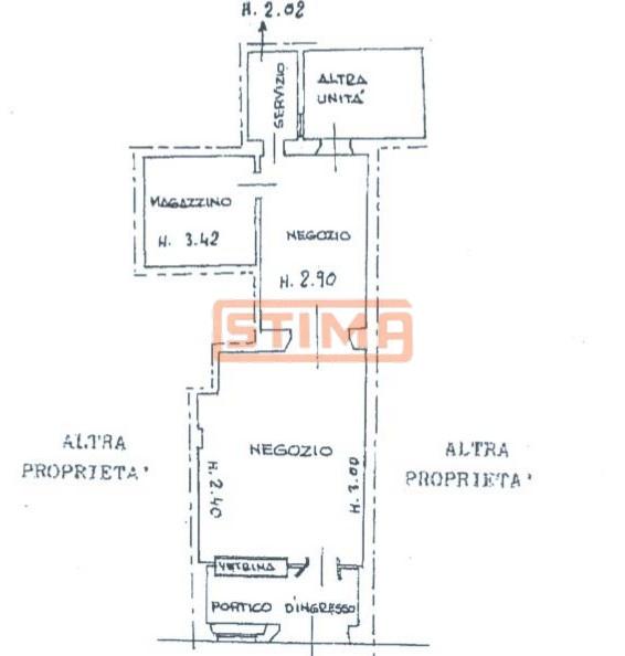 Negozio in , Treviso, {3} - Planimetria 1