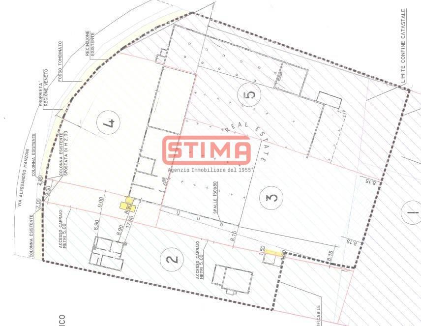 Capannone in , Campo San Martino, {3} - Planimetria 1