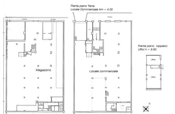 Negozio in Via Nocera Umbra, Roma, {3} - Planimetria 1