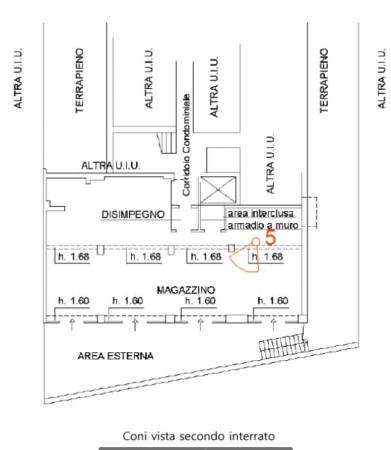 Negozio in Via Monsuello 63, Lumezzane, {3} - Planimetria 1