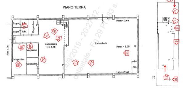 Magazzino in Via Fausto Coppi 27, Macerata, {3} - Planimetria 1