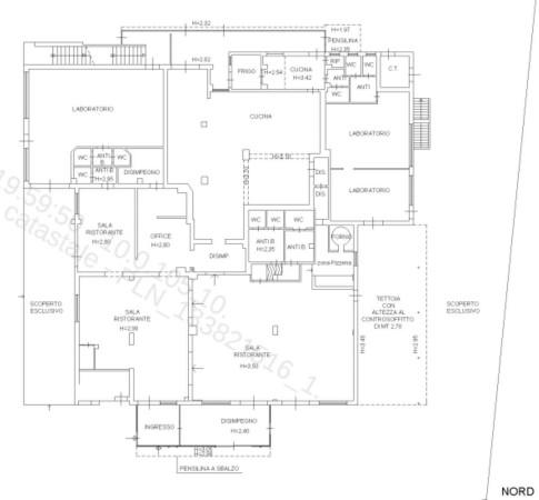 Negozio in Via Romagna 249, Gabicce Mare, {3} - Planimetria 1
