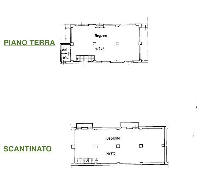 Locale commerciale in Via della Cooperativa 11, Tolmezzo, {3} - Planimetria 1