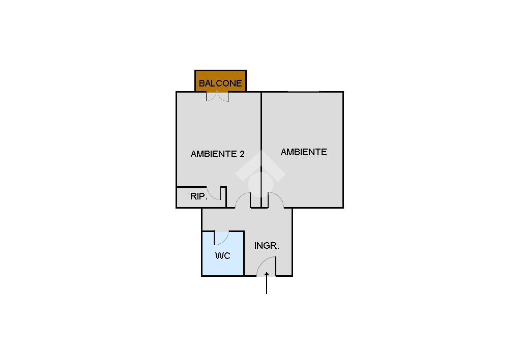 Ufficio in Piazza Costanzo Barbarino 6, Palermo, {3} - Planimetria 1