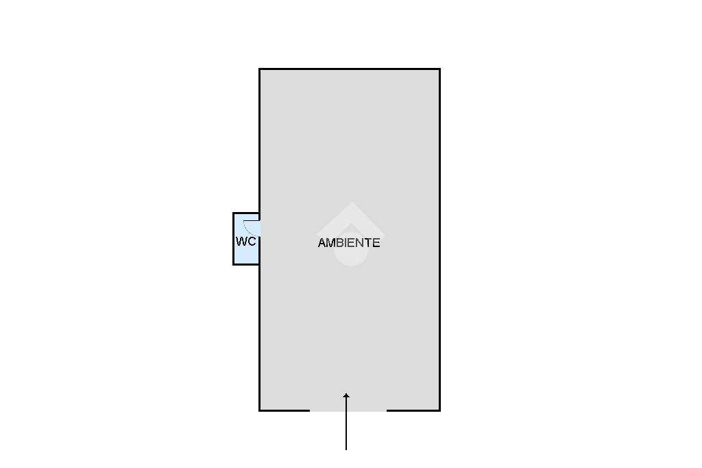 Magazzino in Via Narciso Cozzo 9, Palermo, {3} - Planimetria 1
