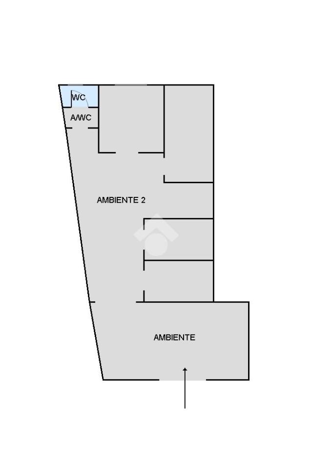Magazzino in Via Brancaccio 4, Palermo, {3} - Planimetria 1