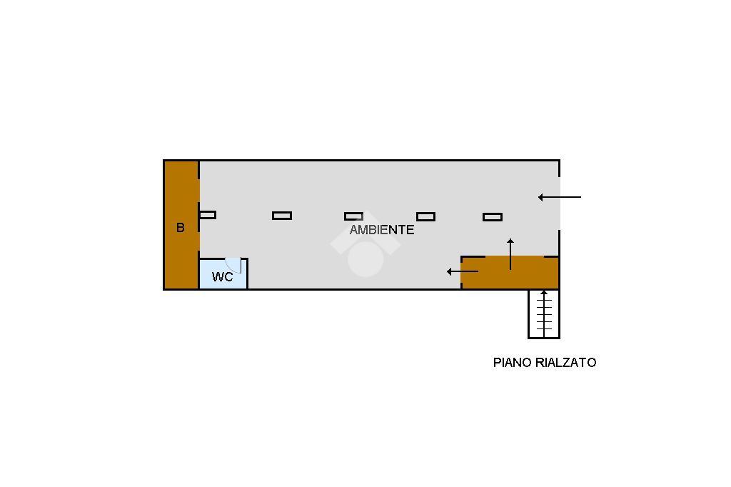 Magazzino in Via Antonino della Rovere 32, Palermo, {3} - Planimetria 1
