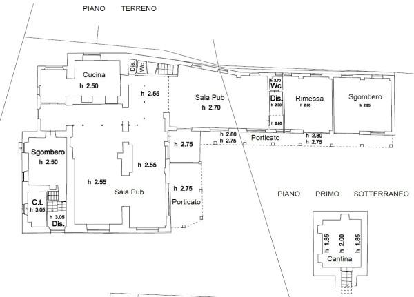Negozio in Via San Giovenale 16, Peveragno, {3} - Planimetria 1