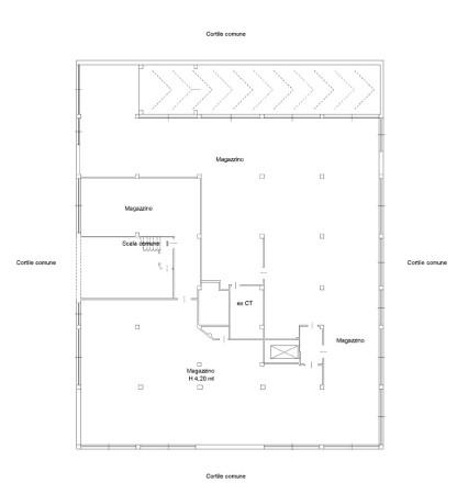 Capannone in Via Vecchia di Borgo San Dalmazzo, Cuneo, {3} - Planimetria 1