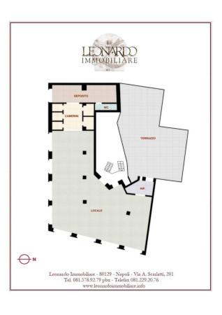 Negozio in Via Toledo, Napoli, {3} - Planimetria 1
