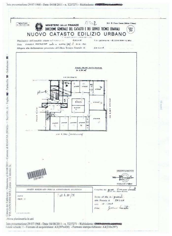 Ufficio in , Ragusa, {3} - Planimetria 1