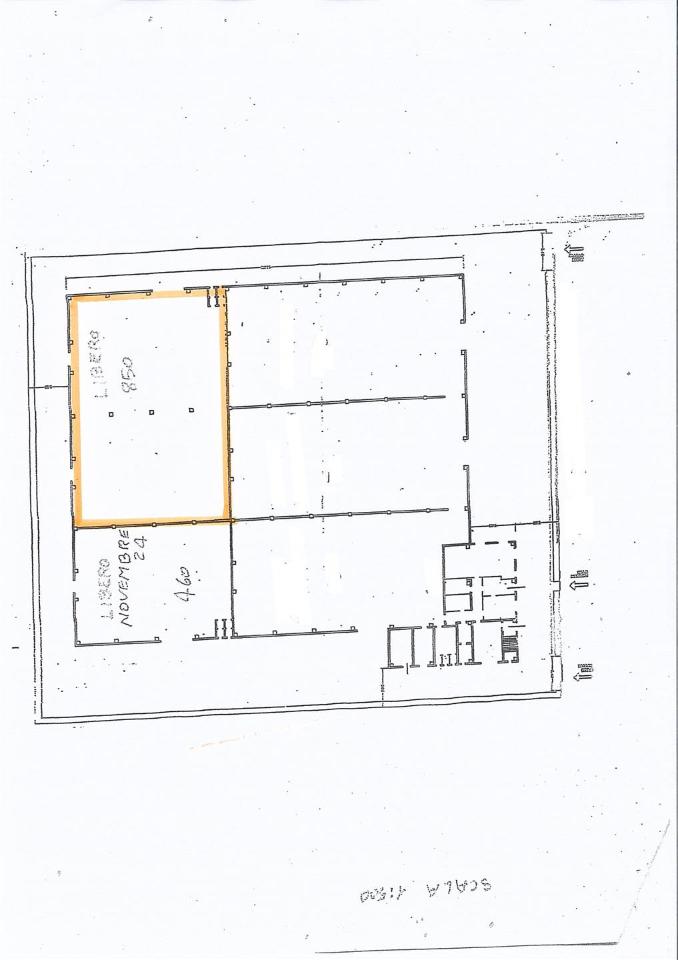Capannone in , Piacenza, {3} - Planimetria 1