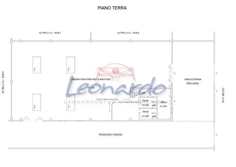 Capannone in Via Belizzi, Piacenza, {3} - Planimetria 1