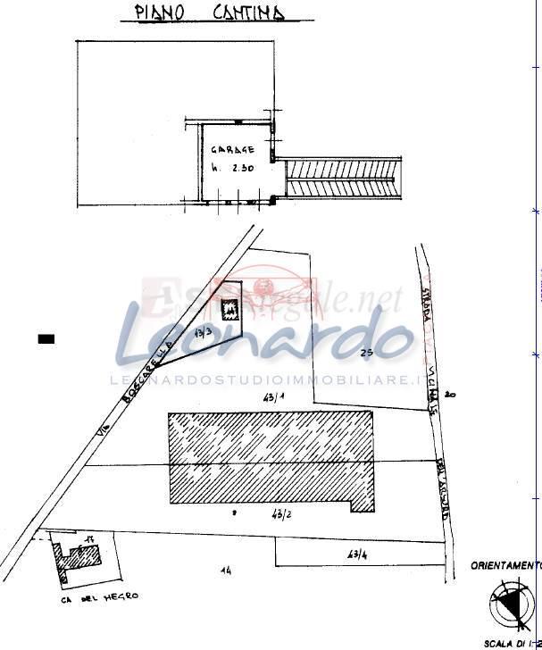 Capannone in , Besenzone, {3} - Planimetria 1