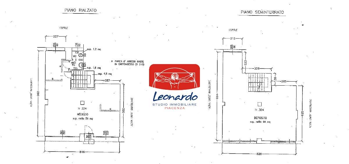 Ufficio in , Piacenza, {3} - Planimetria 1