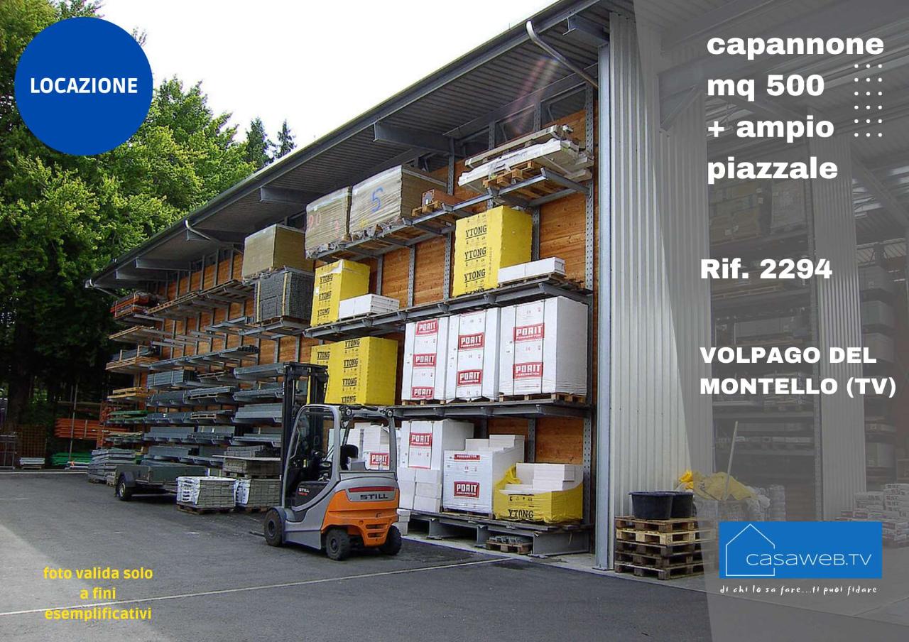 Capannone in Via Schiavonesca Nuova, Volpago Del Montello, {3} - Foto 2