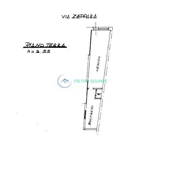Negozio in Via Zeppara 2, Guspini, {3} - Planimetria 1