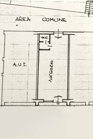Negozio in Via Giuseppe Mazzini 25, Alzano Lombardo, {3} - Planimetria 1