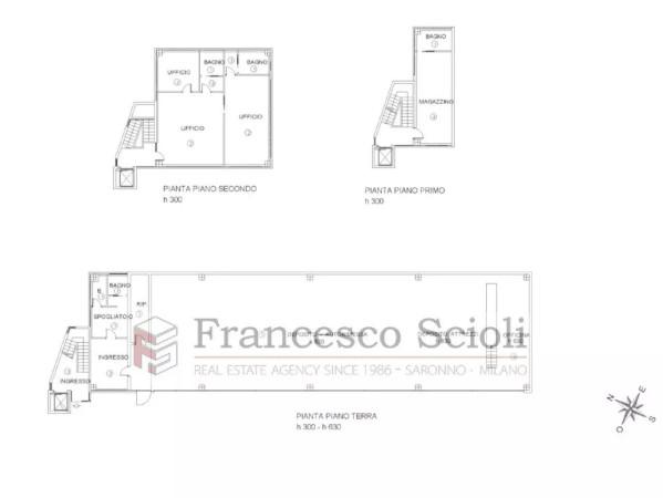 Capannone in Via Risorgimento 171,, Gerenzano, {3} - Planimetria 1
