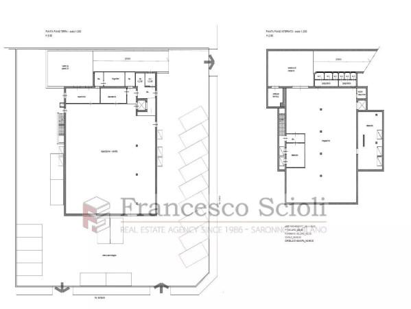 Negozio in Via Giuseppe Garibaldi 23, Bregnano, {3} - Planimetria 1