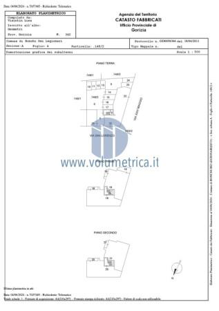 Negozio in Via San Lorenzo 127/a, Ronchi Dei Legionari, {3} - Planimetria 1