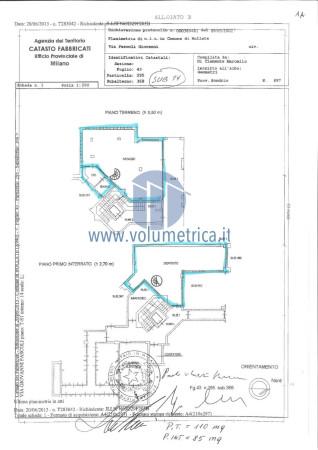 Negozio in Via Caduti Bollatesi Angolo Via Pascoli, Bollate, {3} - Planimetria 1