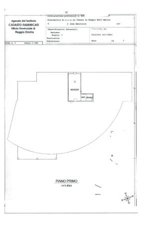 Ufficio in Via Louis Pasteur, Reggio Emilia, {3} - Planimetria 1