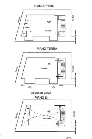 Negozio in Via Diomede Marvasi 1, Napoli, {3} - Planimetria 1