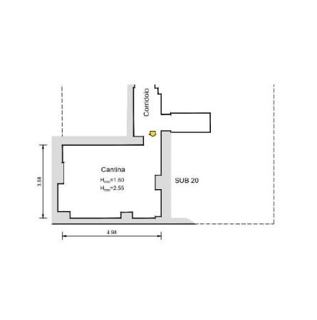 Magazzino in Via Paglietta, Bologna, {3} - Planimetria 1
