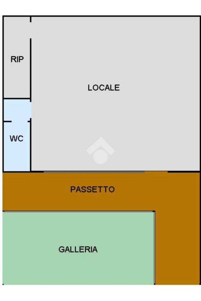 Negozio in Via Nazionale Appia 81, Curti, {3} - Planimetria 1