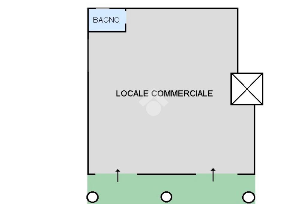 Negozio in Via San Luca 32, Casapulla, {3} - Planimetria 1