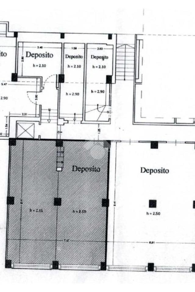 Negozio in Negozio Via Giuseppe Garibaldi 126, Messina, {3} - Planimetria 1