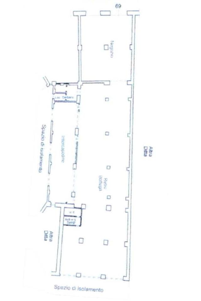 Negozio in Viale della Libertà 79, Messina, {3} - Planimetria 1