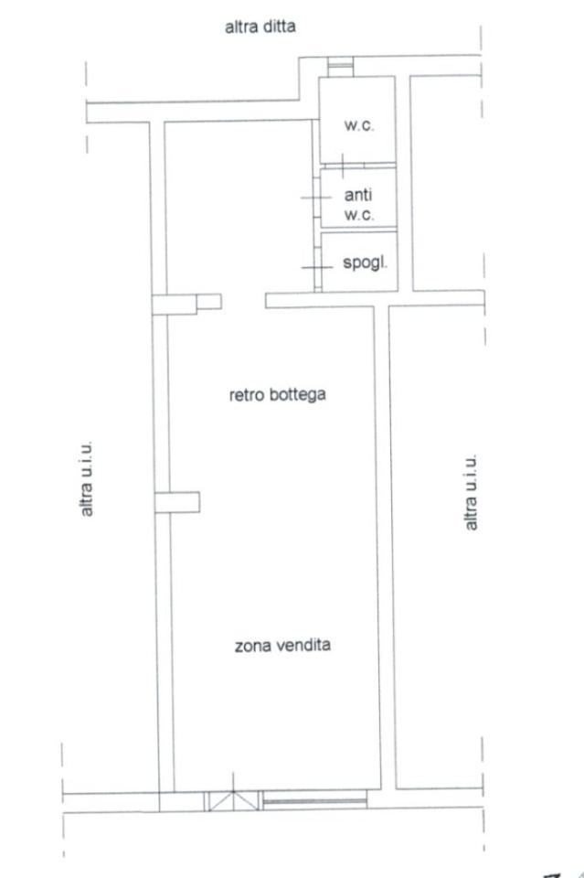 Negozio in Negozio Via Palermo 163, Messina, {3} - Planimetria 1