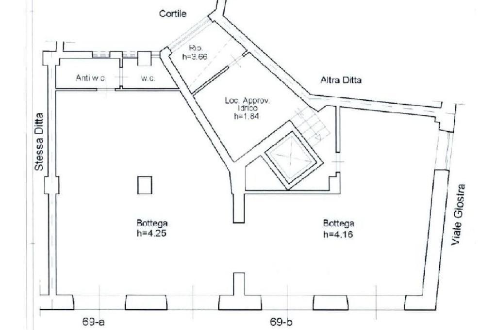 Negozio in Negozio Viale della Libertà 79, Messina, {3} - Planimetria 1