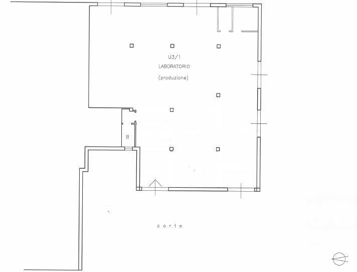 Laboratorio in Via Buozzi 83, Ancona, {3} - Planimetria 1