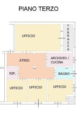 Ufficio in Via Romanino 16, Brescia, {3} - Planimetria 1