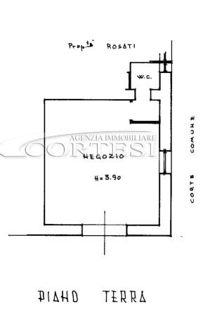 Negozio in Via Alessandro Manzoni, Perugia, {3} - Planimetria 1