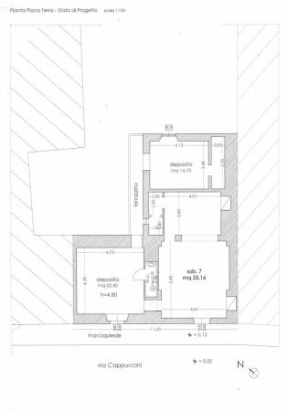 Negozio in Piazza Cappuccini 51, Alessano, {3} - Planimetria 1