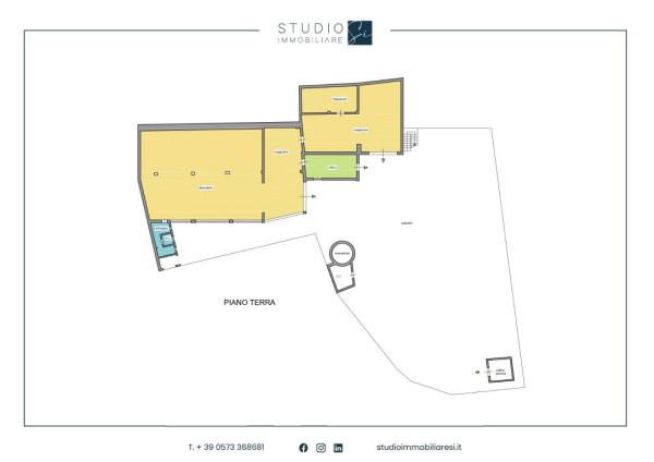 Negozio in Via Taglieri, Serravalle Pistoiese, {3} - Planimetria 1