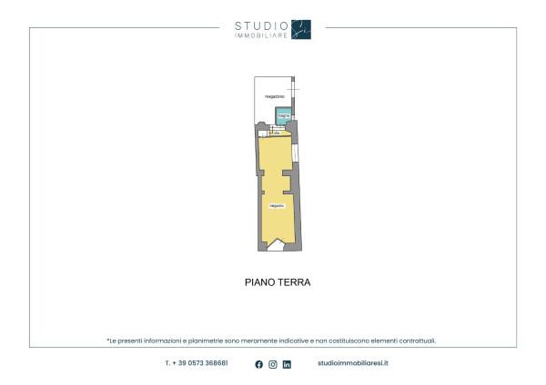 Negozio in Via Roma, Pistoia, {3} - Planimetria 1