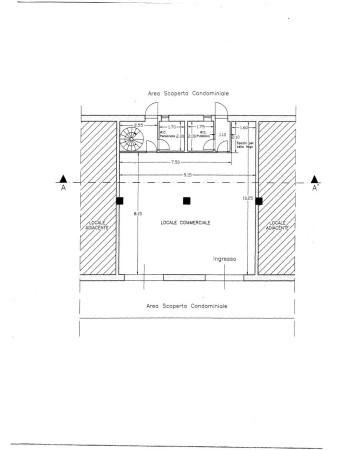 Negozio in Via Ottone Rosai, Tricase, {3} - Planimetria 1