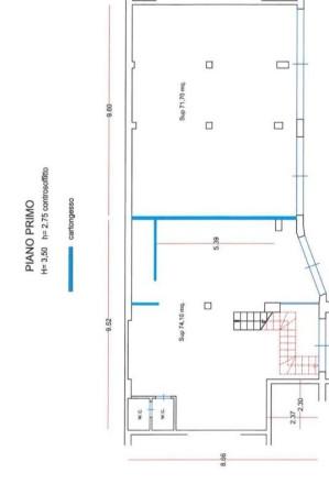 Negozio in Via Sofia De Filippi Mariani, Civitavecchia, {3} - Planimetria 1