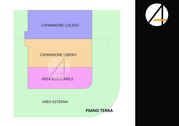 Capannone in Via Bologna, Quarrata, {3} - Planimetria 1