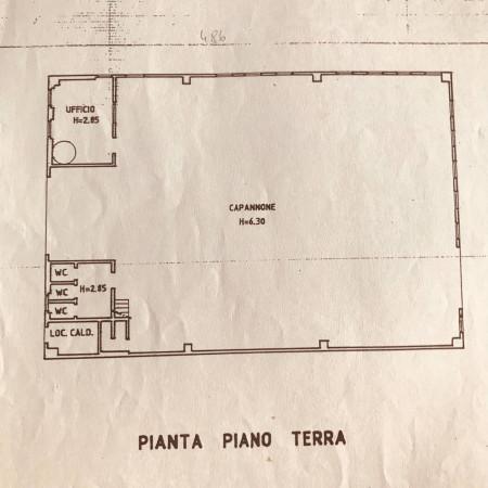 Capannone in Via Luigi Sabatelli, Valmadrera, {3} - Planimetria 1