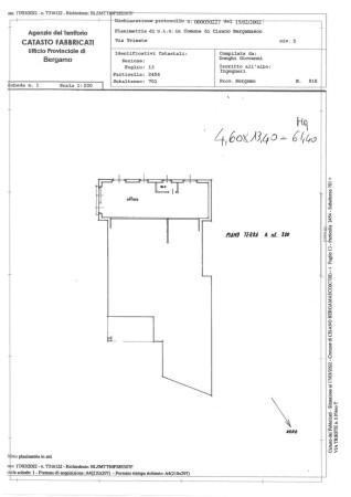 Negozio in Via Trieste 3, Cisano Bergamasco, {3} - Planimetria 1