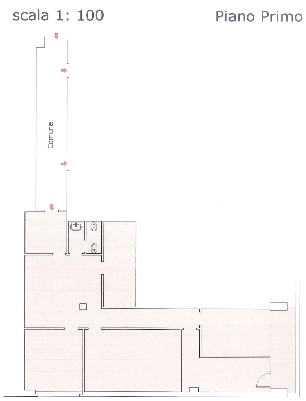 Ufficio in Viale Sardegna, Siena, {3} - Planimetria 1