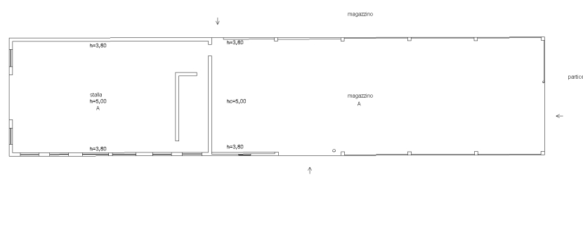 Capannone in Via Lido Santini, Chiusdino, {3} - Planimetria 1