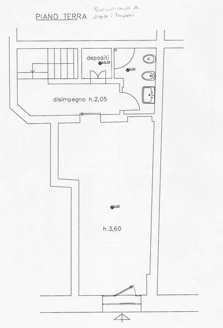 Negozio in , Siena, {3} - Planimetria 1